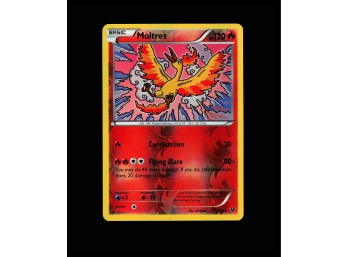 POKEMON Rare,reverse holo XY - Fates Collide Moltres