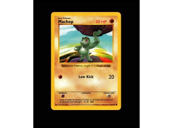 POKEMON  Base Set (Shadowless) Machop