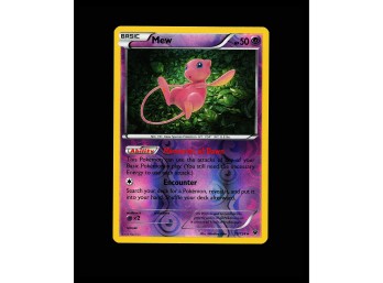 POKEMON Holo Rare,Holo XY - Fates Collide Mew