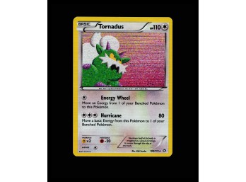 POKEMON Holo Rare,Holo Legendary Treasures Tornadus