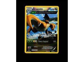 POKEMON Holo Rare,Holo XY - Roaring Skies Dragonite (52 Delta)