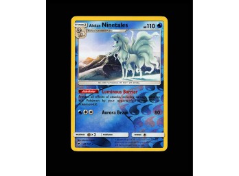 POKEMON Rare,reverse Holo SM - Burning Shadows Alolan Ninetales