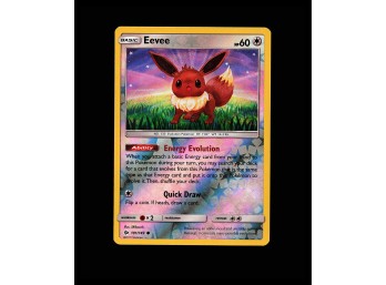POKEMON ,Reverse Holo SM Base Set Eevee