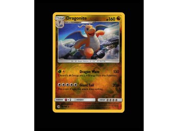 POKEMON Holo Rare,Holo SM Base Set Dragonite