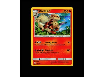 POKEMON Holo Rare,Holo SM Base Set Arcanine