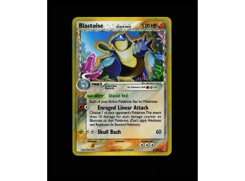 POKEMON Holo Rare,Holo Crystal Guardians Blastoise (Delta Species)