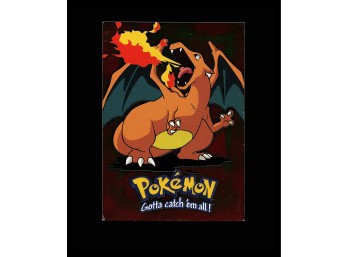 POKEMON Topps Blue Label Charizard Holo