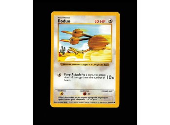 POKEMON  Base Set (Shadowless) Doduo