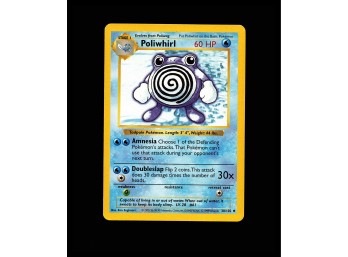 POKEMON Uncommon Base Set (Shadowless) Poliwhirl