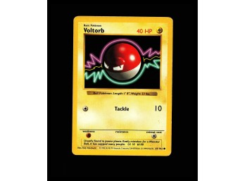 POKEMON  Base Set (Shadowless) Voltorb