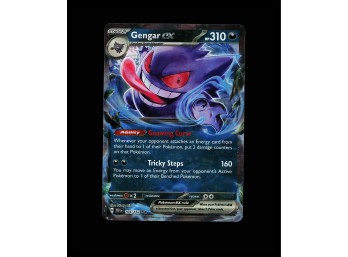 POKEMON Holo SV05: Temporal Forces Gengar ex
