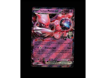 POKEMON Holo SV10: Destined Rivals Team Rocket's Mewtwo ex