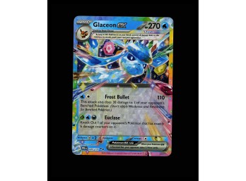 POKEMON Holo SV: Prismatic Evolutions Glaceon ex