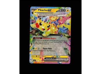 POKEMON Holo SV08: Surging Sparks Pikachu ex