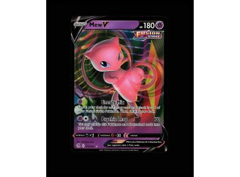 POKEMON Ultra Rare,Holo SWSH08: Fusion Strike Mew V
