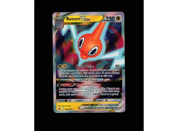 POKEMON Ultra Rare,Holo Crown Zenith Rotom VSTAR