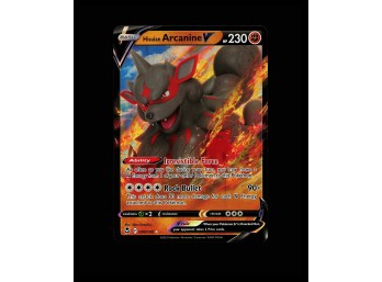 POKEMON Ultra Rare,Holo SWSH12: Silver Tempest Hisuian Arcanine V