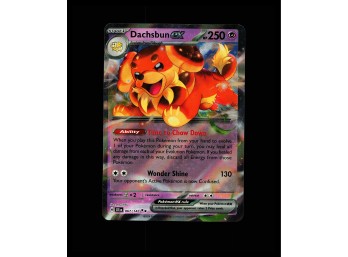 POKEMON Holo SV07: Stellar Crown Dachsbun Ex