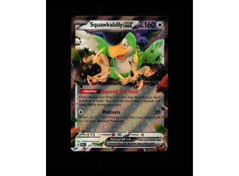 POKEMON Holo SV02: Paldea Evolved Squawkabilly Ex