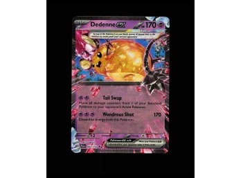 POKEMON Holo SV02: Paldea Evolved Dedenne Ex