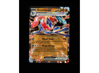 POKEMON Holo SV06: Twilight Masquerade Greninja Ex
