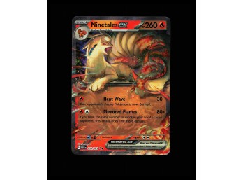 POKEMON Holo SV: Scarlet & Violet 151 Ninetales Ex