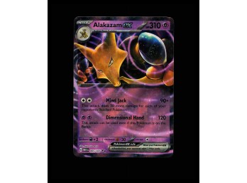POKEMON Holo SV: Scarlet & Violet 151 Alakazam Ex