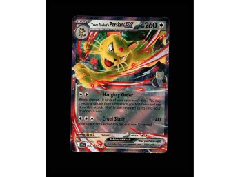 POKEMON Holo SV10: Destined Rivals Team Rocket's Persian Ex