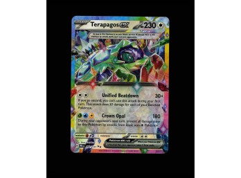 POKEMON Holo SV: Prismatic Evolutions Terapagos Ex