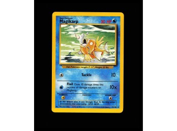 POKEMON Uncommon Base Set Magikarp