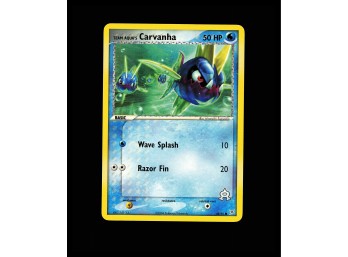 POKEMON  Team Magma Vs Team Aqua Team Aqua's Carvanha