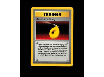 POKEMON Rare Base Set Devolution Spray