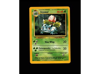 POKEMON Uncommon Base Set Ivysaur