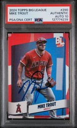 Psa 10 Auto Authentic Mike Trout Auto