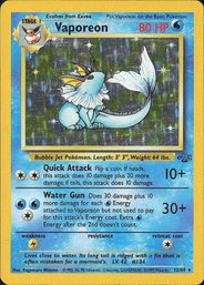 POKEMON Vintage Jungle RARE HOLO Vaporeon