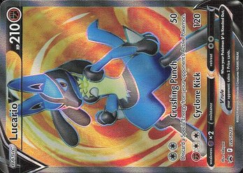 Pokemon Sword & Shield Promo Lucario V HOLO
