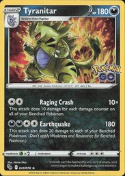 Pokemon Go Rare Holo Tyranitar