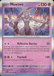 Pokemon Scarlet & Violet Mewtwo RARE HOLO