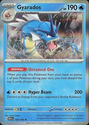 Pokemon Scarlet & Violet Gyarados RARE HOLO