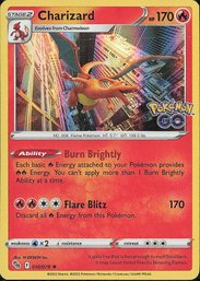 Pokemon 2022 POKEMON GO HOLO CHARIZARD