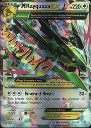 Pokemon Generations RARE HOLO M Rayquaza EX
