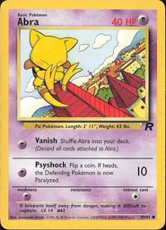 Pokemon Vintage Team Rocket Abra