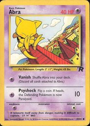 Pokemon Vintage Team Rocket Abra