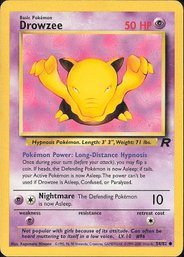 Pokemon Vintage Team Rocket Drowzee