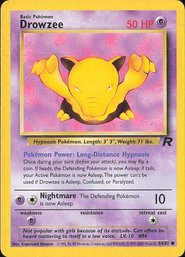 Pokemon Vintage Team Rocket Drowzee