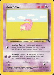 Pokemon Vintage Fossil Slowpoke