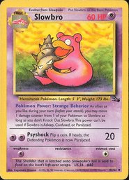 Pokemon Vintage Fossil Slowbro