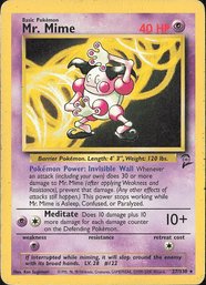 Pokemon Vintage Base Set 2 Mr. Mime