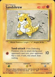 Pokemon Vintage Base Set Sandshrew