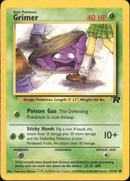 Pokemon Vintage Team Rocket Grimer